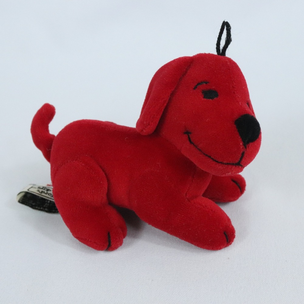 2004 Clifford's Puppy Days Clifford Small Red Puppy Plush Scholastic Sidekicks